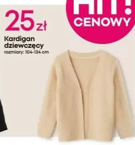 kardigan dziecięcy
