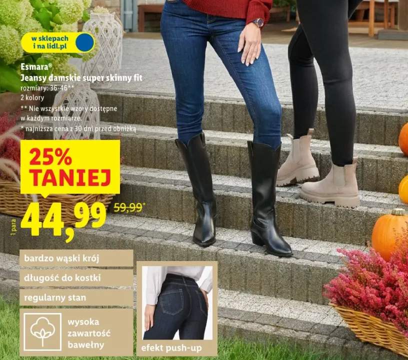 jeansy damskie